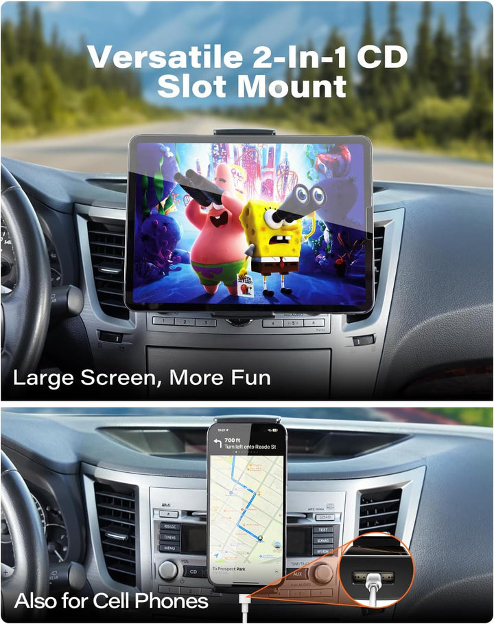 APPS2Car Universal Tablet CD-Slot Holder Mount Car Tablet-Autohalterung, 1. Generation