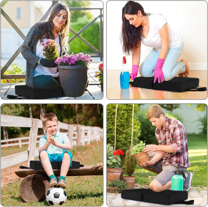 Extra Dicke Kniepolster Bad Kniepolster Garten Kniepolster Memory Foam Kniekissen für Männer Frauen