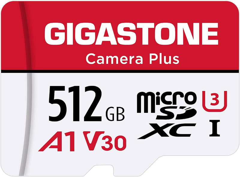 Gigastone Speicherkarte, 512 GB, Serien-Kamera, Lesegeschwindigkeit bis zu 100 MB/s, ideal für Full