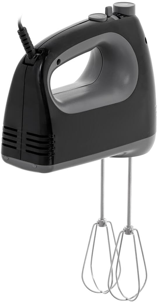 ADLER Camry Schwarz Handmixer, 750 W Leistung, Turbo-Funktion