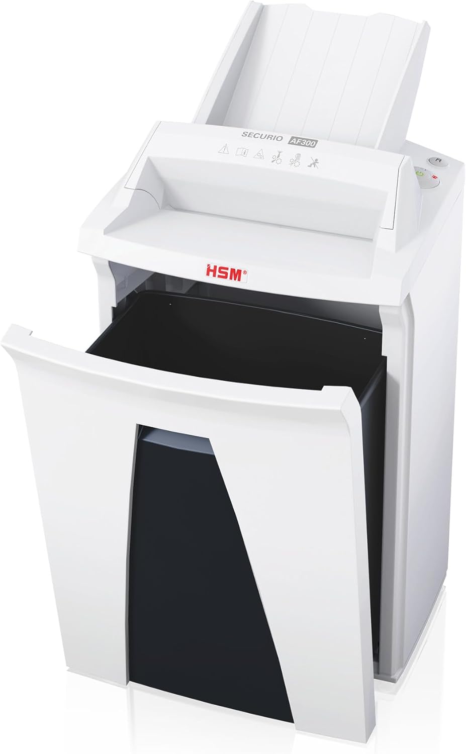 HSM SECURIO AF300 Office Autofeed Aktenvernichter, Sicherheitsstufe P5, Partikelschnitt, 300 Blatt a