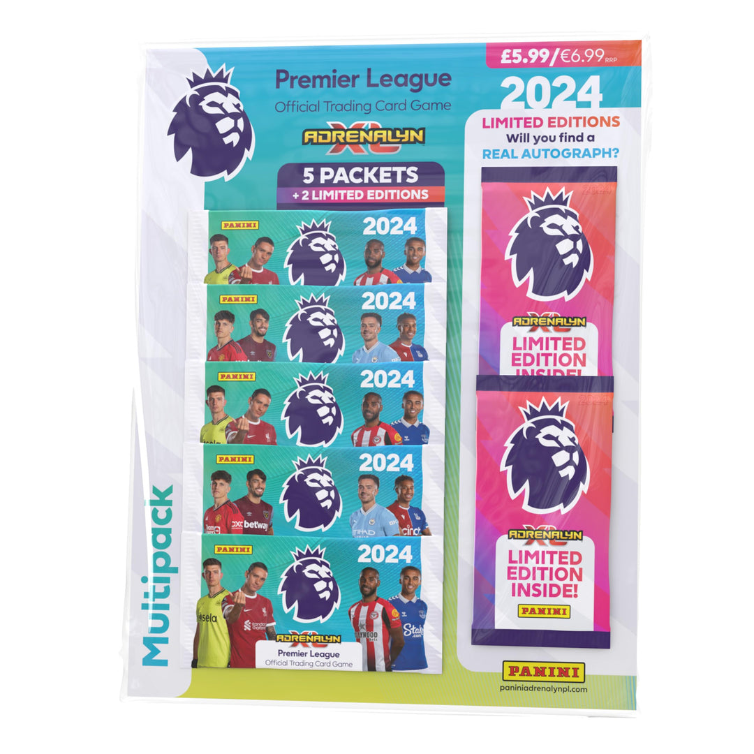 Panini Premier League 2023/24 Adrenalyn XL Multipack, gemischt, Multipack