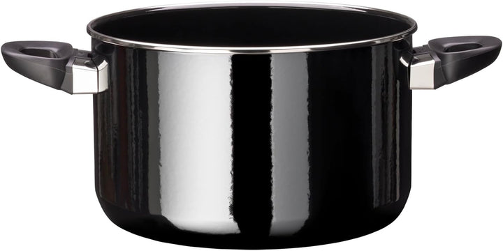 Silit Modesto Line Kochtopf gross 24cm, Nudeltopf mit Glasdeckel, Fleischtopf Induktion 6,4l, Silarg