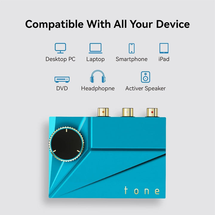 Khadas Tone2 Pro - Kopfhörerverstärker DSD512/768K/32Bit ES9038Q2M Hohe Auflösung Tragbarer Ausgewog