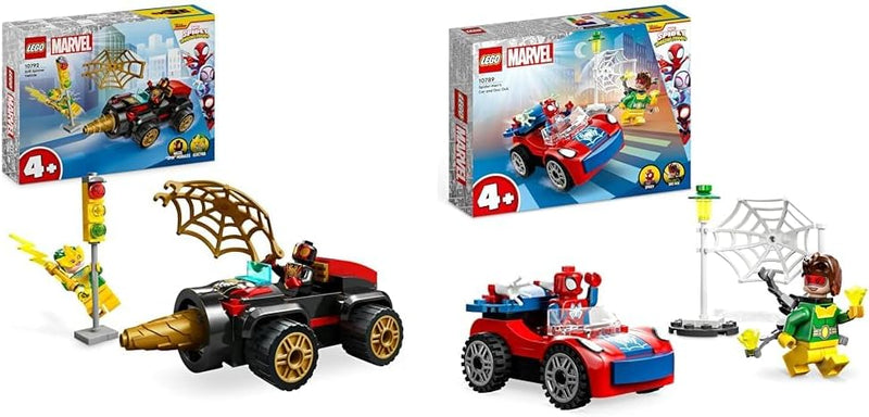 LEGO Marvel Spidey und Seine Super-Freunde Spideys Bohrfahrzeug Spielzeug & Marvel Spider-Mans Auto