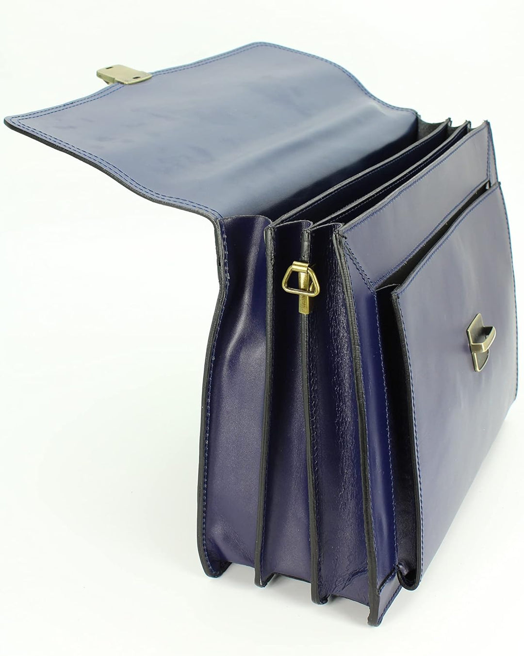 Belli Design Bag D italienische Leder Businesstasche Arbeitstasche Messenger Aktentasche Lehrertasch
