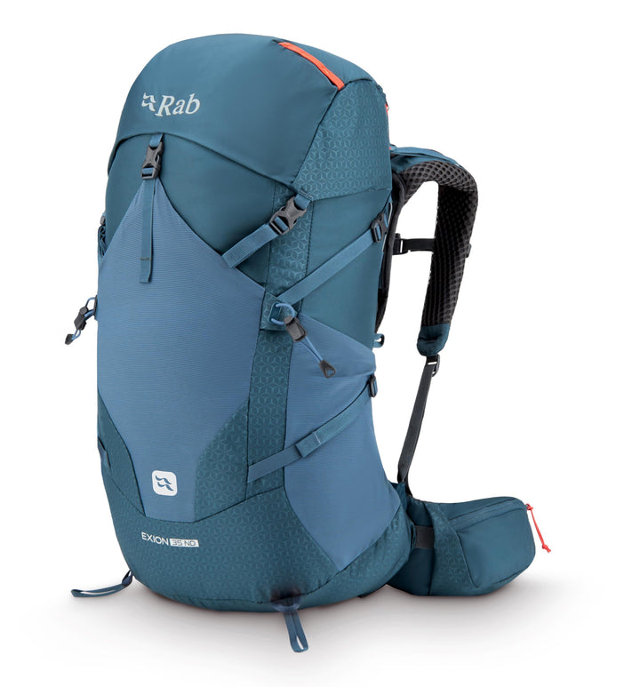 Rab Damen Exion ND Rucksack - Bequemer Tagesrucksack zum Wandern, Trekking, Rucksackreisen Orionblau