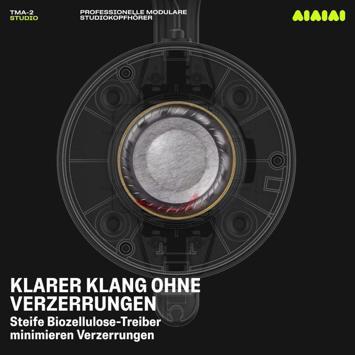 AiAiAi TMA-2 Studio DJ Over Ear Kopfhoerer Over Ear Schwarz