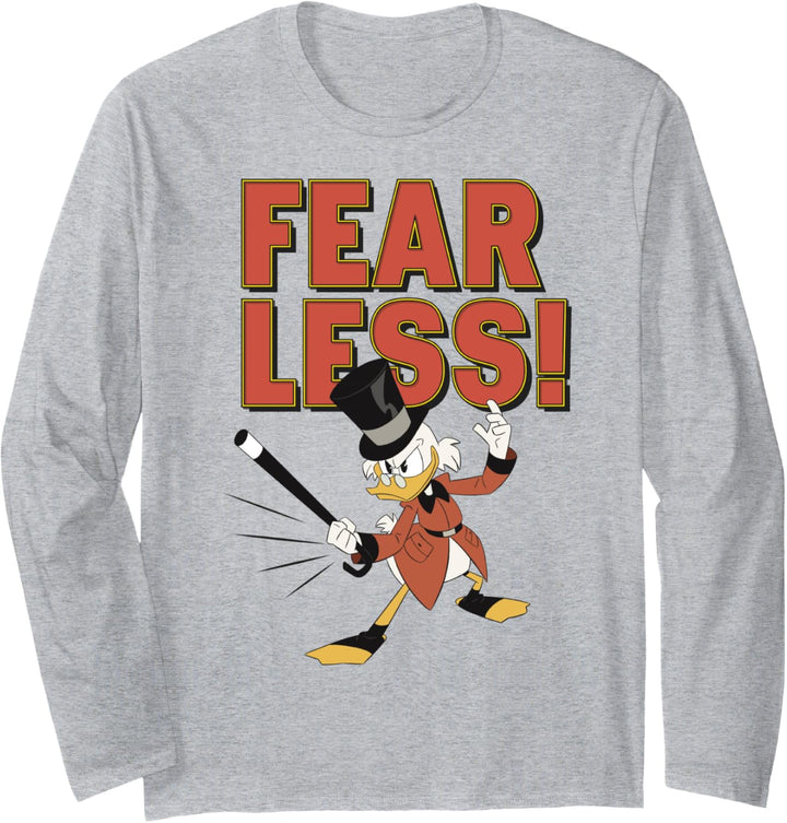 Disney DuckTales Scrooge McDuck Fear Less Langarmshirt