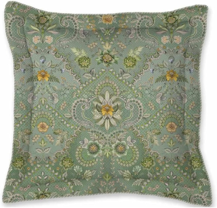 Pip Studio Saluti Piccoli Square Cushion Farbe Green Grösse 45x45, 45x45