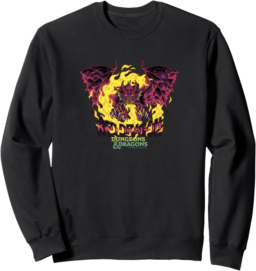 Dungeons & Dragons Red Dragon Logo Sweatshirt