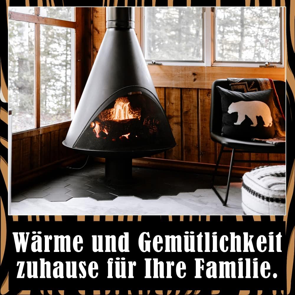 Buche Brennholz Kaminholz 25 kg für Ofen und Kamin Kaminofen Feuerschale Grill Feuerholz Holz Buchen