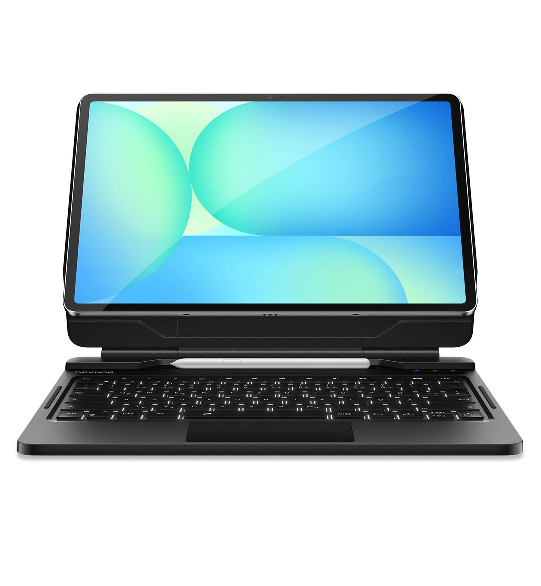 Dexnor für Samsung Galaxy Tab S10 FE+ Plus Hülle mit Tastatur 13,1" Schwebender Ausleger Magnetständ