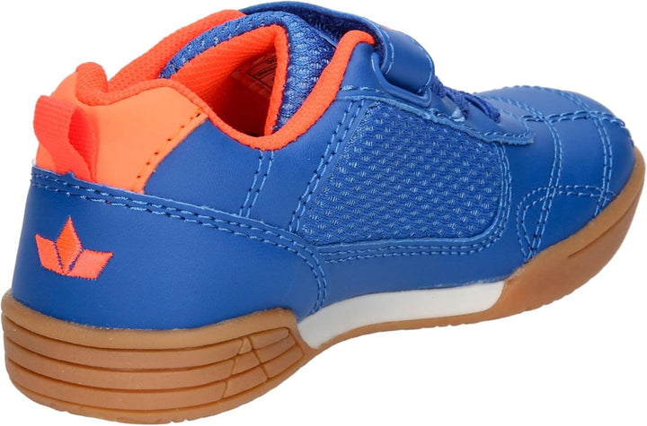 Lico Unisex Kinder Bernie V Hallenturnschuhe 26 EU Blau Orange, 26 EU Blau Orange
