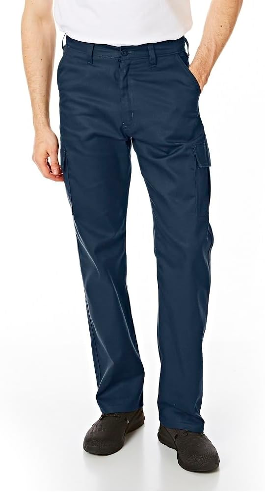 Lee Cooper Herren LCPNT205 robuste und pflegeleichte Arbeitshose mit mehreren Taschen Navy 38W / 33L