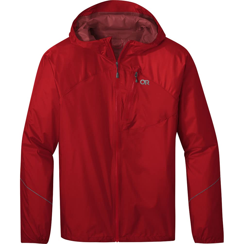 Outdoor Research Helium Rain Jacket S cranberry, S cranberry
