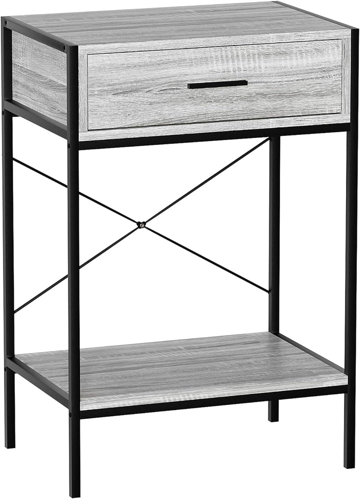 Vida Designs Brooklyn Konsolentische, Holz, Grau, 1 Drawer Grau 1 Drawer, Grau 1 Drawer