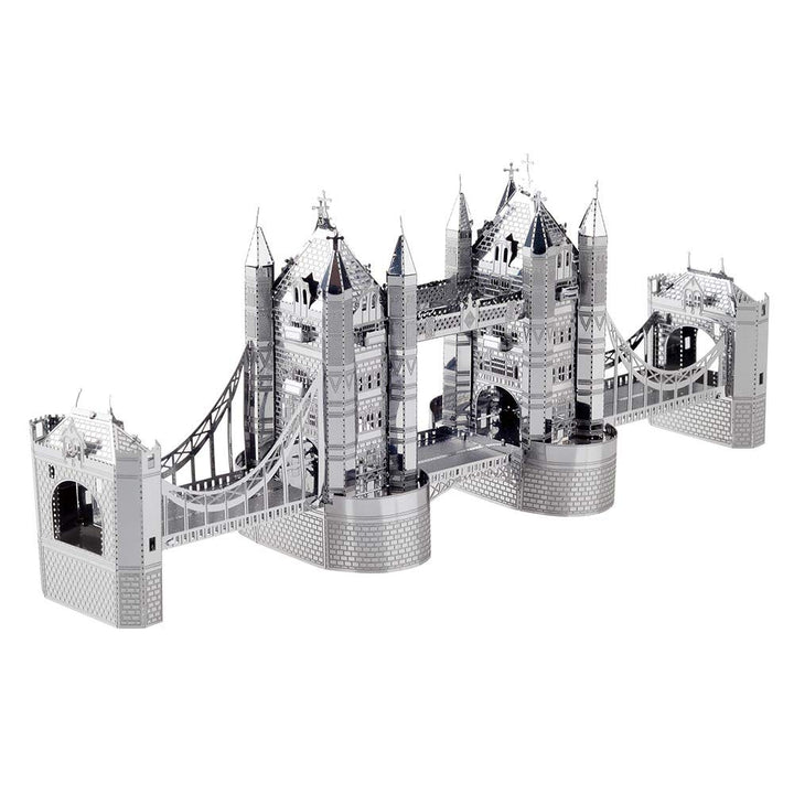 Piececool Metall Puzzle 3D London Bridge, Berühmte Gebäude 3D Puzzle Modellbausatz Erwachsene, 3D-Pu