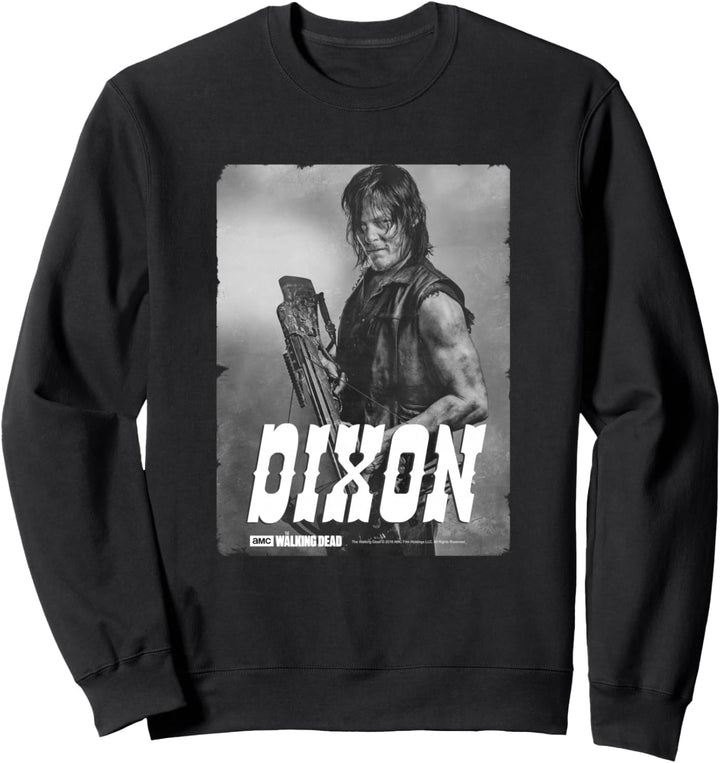 The Walking Dead Daryl Silver Portrait Sweatshirt