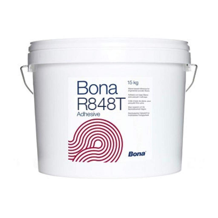 Bona R848T 15 kg Parkettkleber, Silikon, Flüssig, Klar, Hoch viskos, Wasserfest, Schnelltrocknend, A