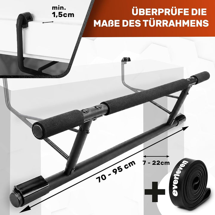 [NEU] Klimmzugstange Türrahmen ohne Schrauben Fitness Stange I Pull Klimmzugstange Tür Reckstange [7