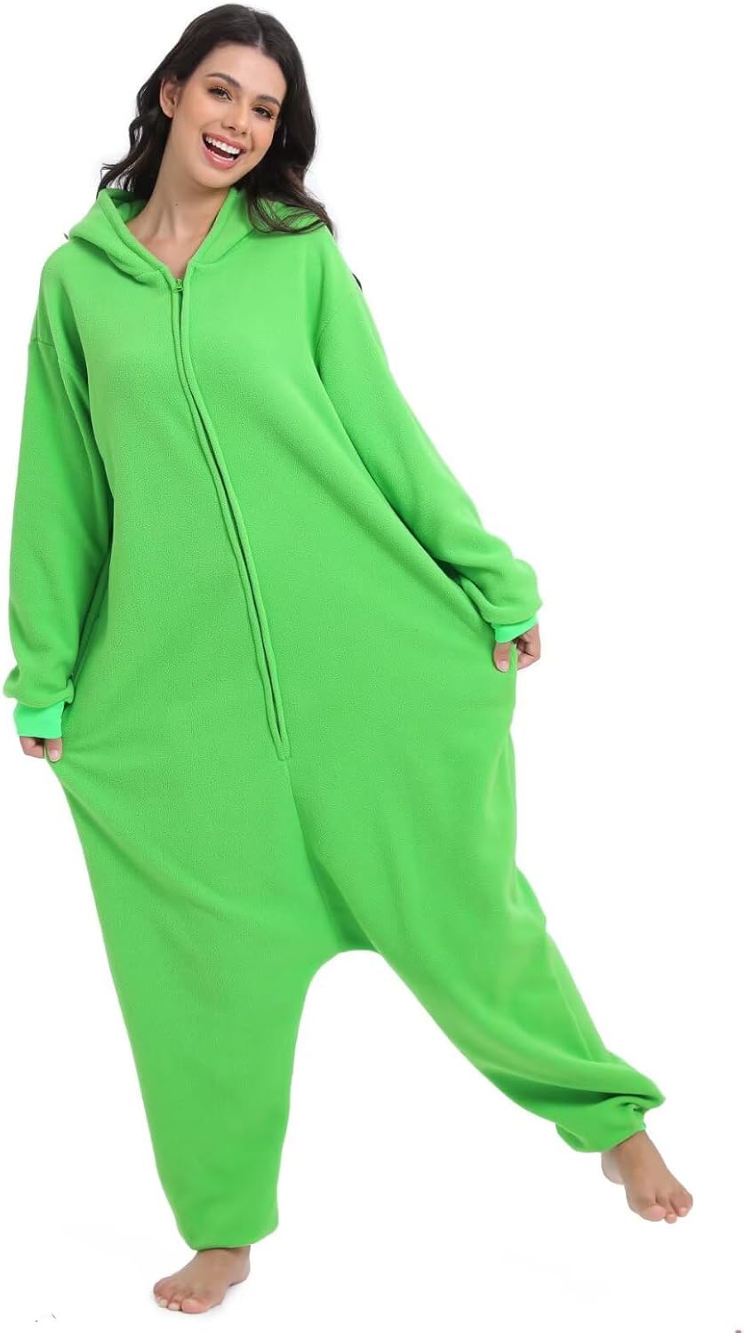 Tier Onesie Karneval Halloween Kostüm Cosplay Schlafanzüge Erwachsene M Zip Ausländer, M Zip Ausländ