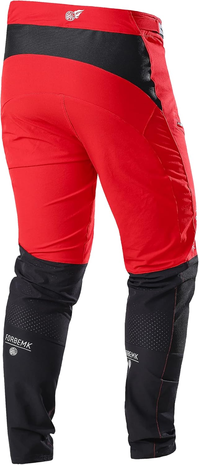 FORBEMK Unisex Kinder Fahrradhose Youth Pants Mountainbike-Hose lang Leicht Atmungsaktiv Wasserabwei