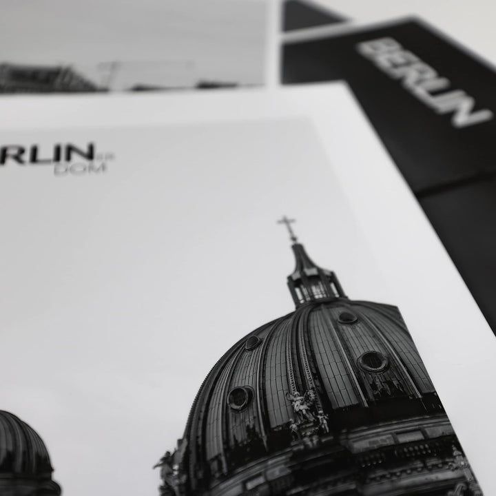 Berlin Poster - Wohnzimmer Bilder Set für Berliner - Geschenk Idee zum Einzug/Umzug - Hauptstadt - o