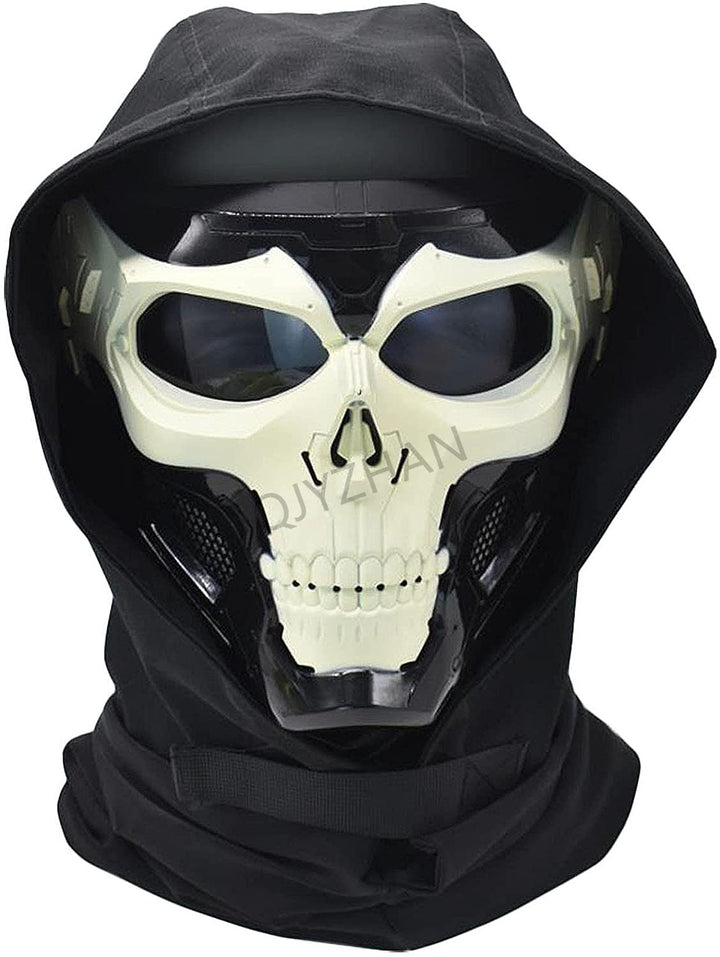 Airsoft Schädel Vollgesichtsschutzmaske Balaclava Maske Einstellbar Für Outdoor Sports CS Cosplay Ta