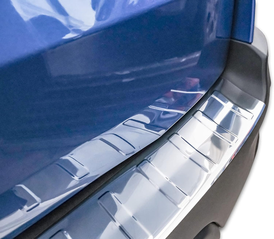 Ladekantenschutz Edelstahl CHROM kompatibel für FORD ECOSPORT | BJ ab 2017 | premium Qualität von RE