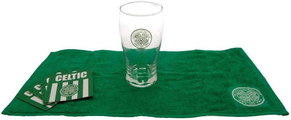 Celtic F.C. Mini-Glas-Bar-Set, offizielles Lizenzprodukt