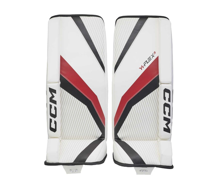 CCM YFlex 3 Goalie Schiene Bambini weiss-schwarz 20", weiss-schwarz 20"