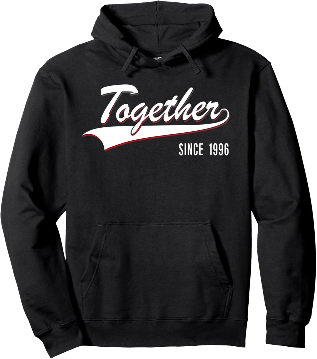 26. Hochzeitstag, Paar, Geschenk für Paare seit 1996 Pullover Hoodie