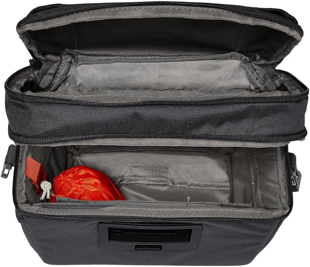 VAUDE Lenkertaschen OnTour Box L (KLICKfix Ready) Einheitsgrösse Schwarz, Einheitsgrösse Schwarz