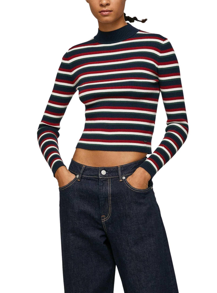Pepe Jeans Damen Langer Ärmel Brandi M Mehrfarben (Multi), M Mehrfarben (Multi)