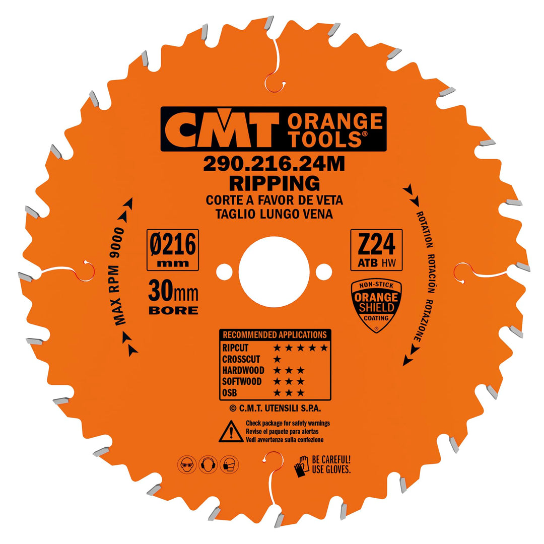 Cmt 290.216.24 M Ripping Klinge z-24 d-216 B-30 K-2,8 p-1,8