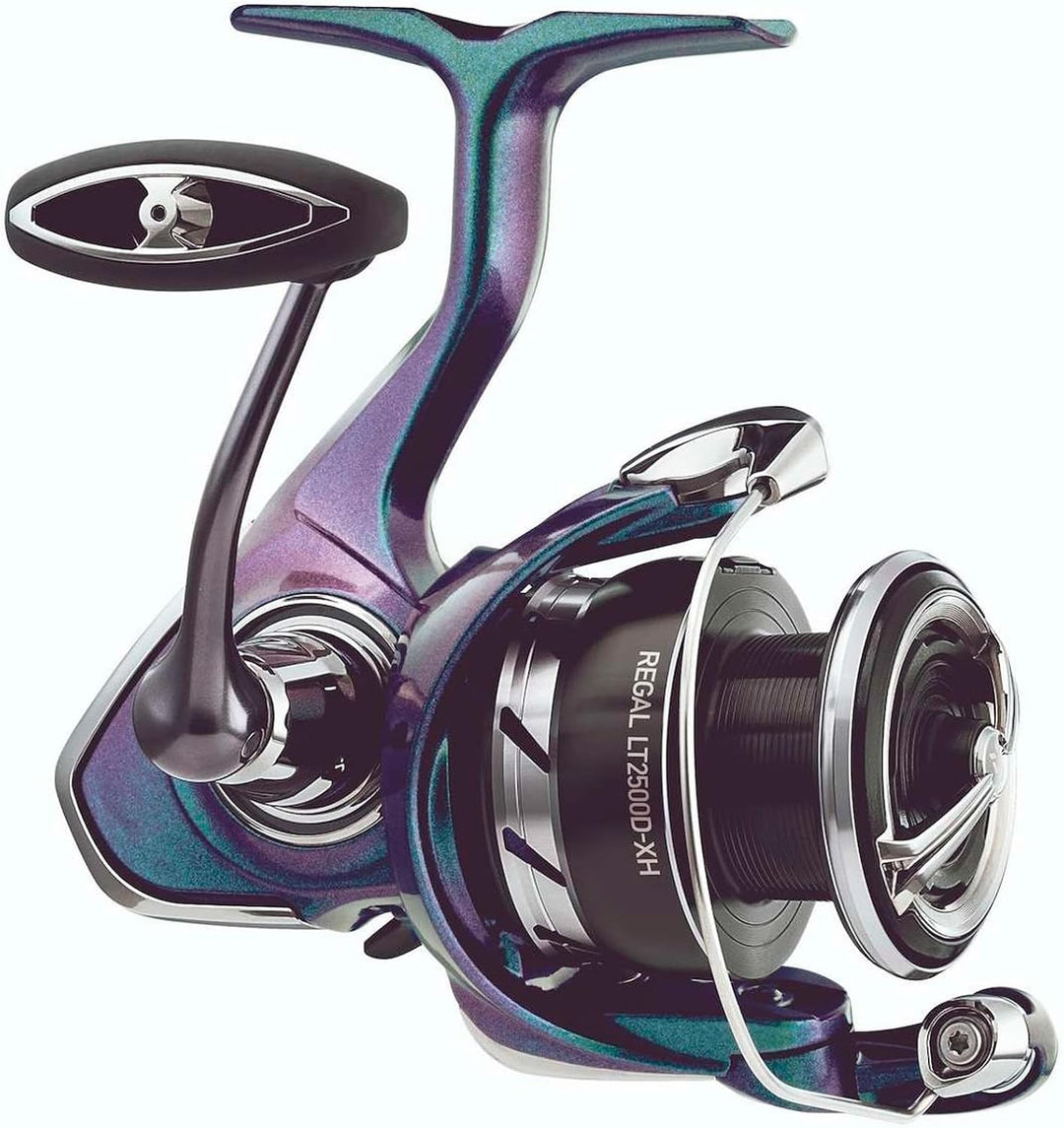Daiwa Regal LT Deep Spool Spinning Reel for Lakes, Ponds and Rivers Mehrfarbig 5000D-C-B, Mehrfarbig
