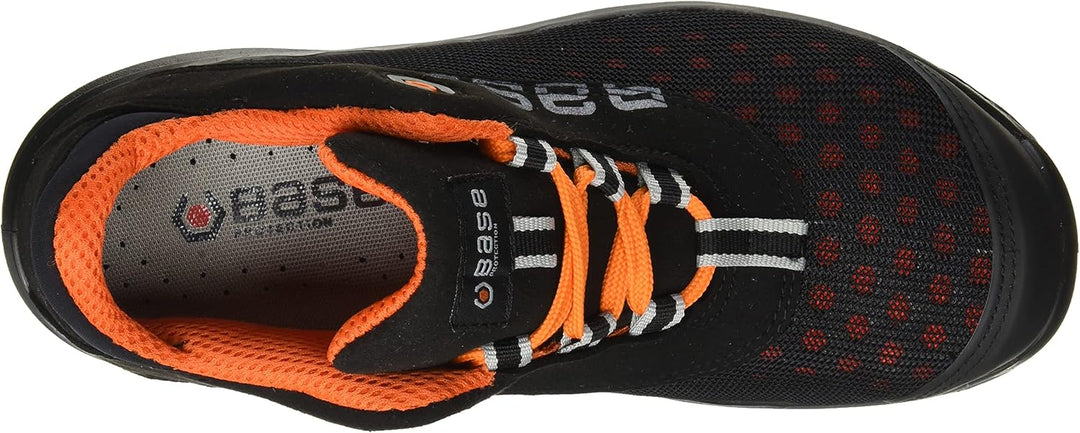 BASE Protection Sicherheitsschuhe, B878-S1P-T41 40 EU Schwarz Orange