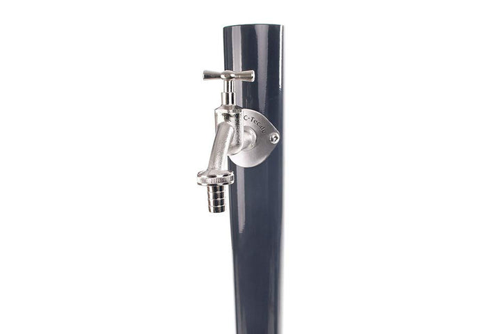 KTC Tec TRINKWASSER Wassersäule TSRG 950 Anthrazit, Wasserzapfsäule Wasserzapfstelle Gartenzapfstell