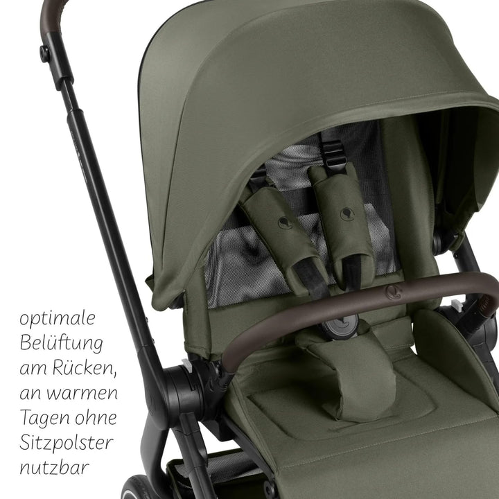 ABC Design City Life – Buggy & Sportwagen bis 22 kg, wendbare Sitzeinheit, Liegeposition, Teleskopsc