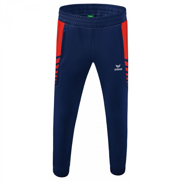 Erima Herren Trainingshose Six Wings Funktionelle M New Navy/Rot, M New Navy/Rot