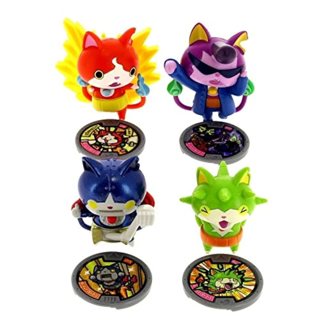 Hasbro - Yo Kai Watch 1388223. Set von 4 Zeichen.