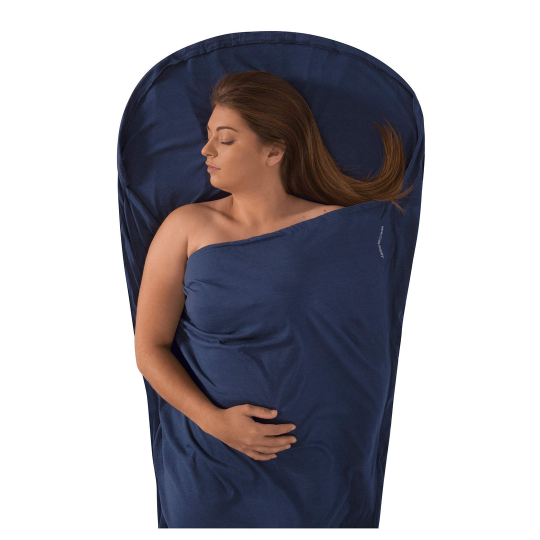 Sea to Summit Mummy (mit Kapuze): 80 x 210cm, 340g blu, Mummy (mit Kapuze): 80 x 210cm, 340g blu