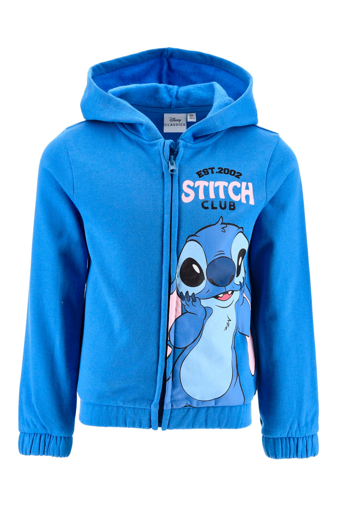 Disney Stitch Mädchen Kapuzenpullover, Pullover mit Reissverschluss, Geschenk für Mädchen, Grössen 3