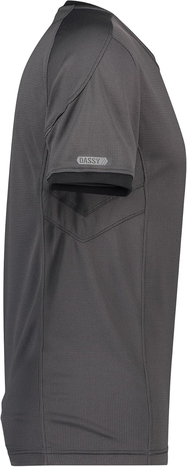 DASSY® Nexus T-shirt DASSY D-FLEX PES 04 ANTHRAZITGRAU/SCHWARZ XL