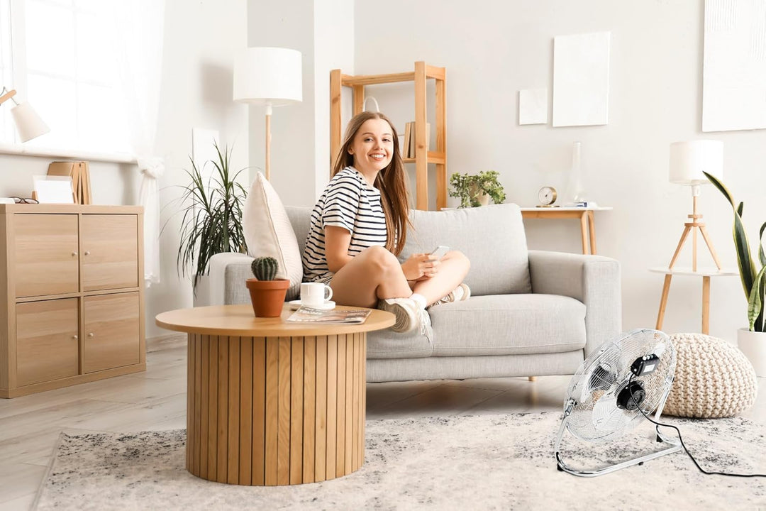 Stagecaptain FV-200 MkII 20" Bodenventilator 6x Set - 20" (51 cm) grosse Windmaschine - 3 Gebläsestu