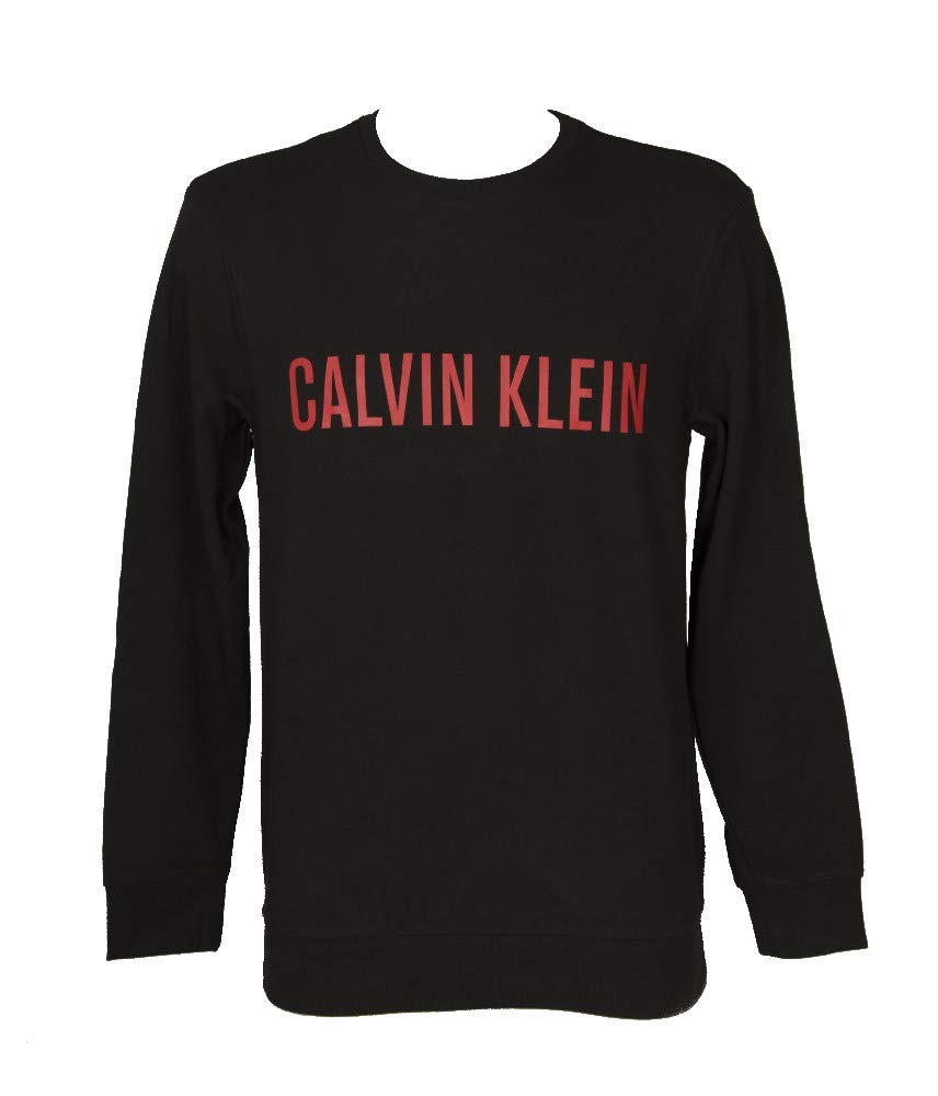 Calvin Klein Jeans Sweatshirt Sweatshirts Und Fleecejacken Herren Schwarz - L - Sweatshirts Sweater