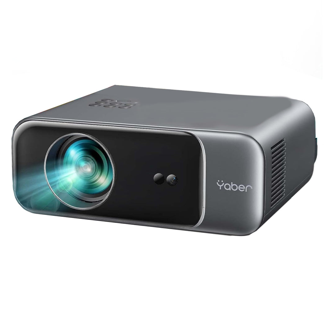 Beamer, [Autofokus/Trapezkorrektur] WiFi6 Bluetooth 1080P Full HD Beamer Heimkino Unterstüt 4K Video