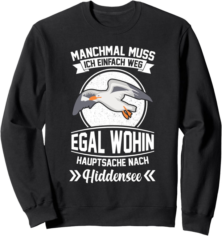 Ostseeinsel Ostdeutschland Ostsee Hiddensee Sweatshirt