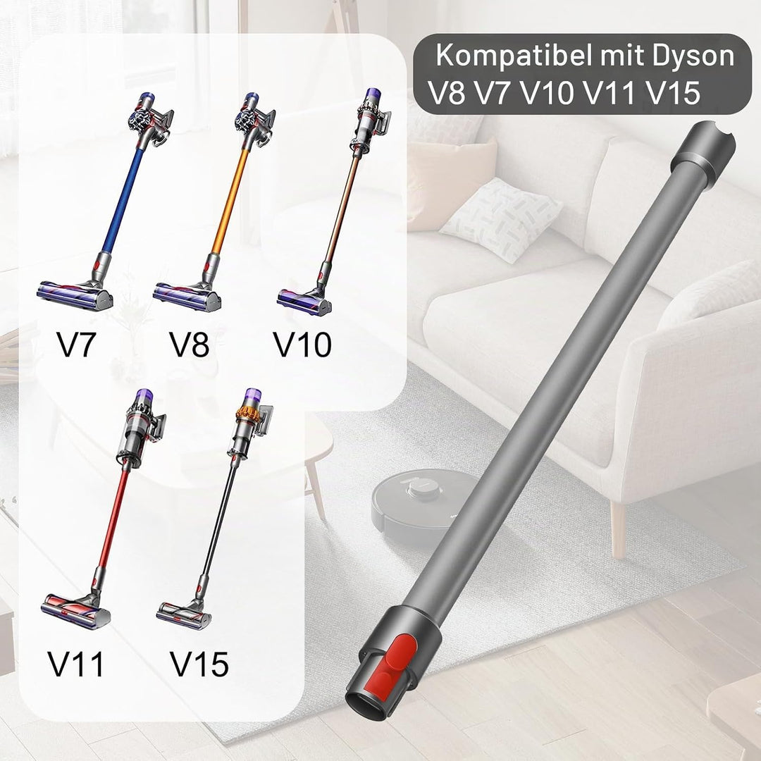 Verlängerungsrohr für Dyson V15 V11 V10 V8 V7 Saugrohr Ersatzteile Rohr Zubehör Staubsaugerrohr Tele